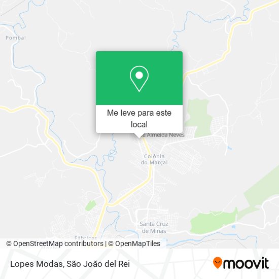 Lopes Modas mapa
