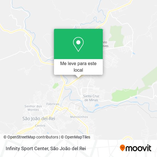 Infinity Sport Center mapa