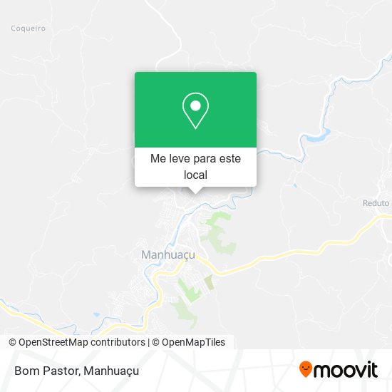 Bom Pastor mapa