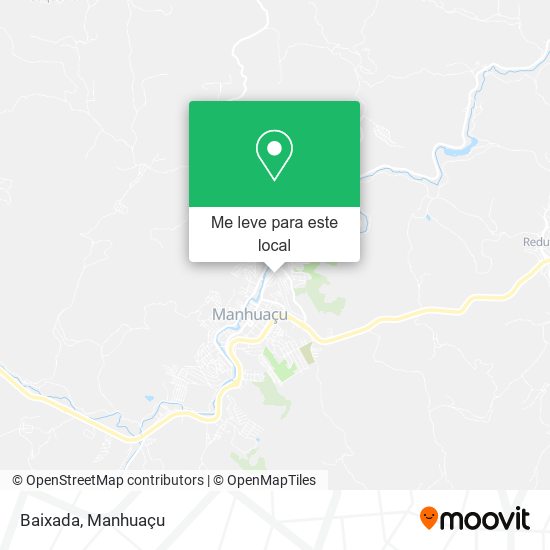 Baixada mapa