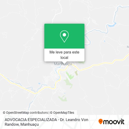 ADVOCACIA ESPECIALIZADA - Dr. Leandro Von Randow mapa