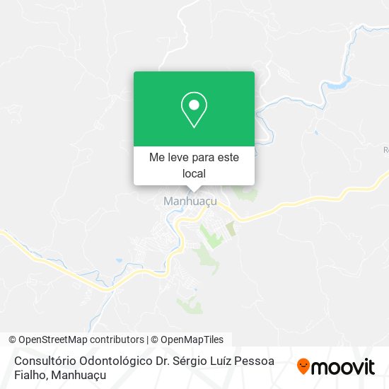 Consultório Odontológico Dr. Sérgio Luíz Pessoa Fialho mapa