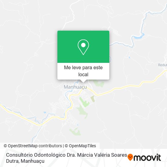 Consultório Odontológico Dra. Márcia Valéria Soares Dutra mapa