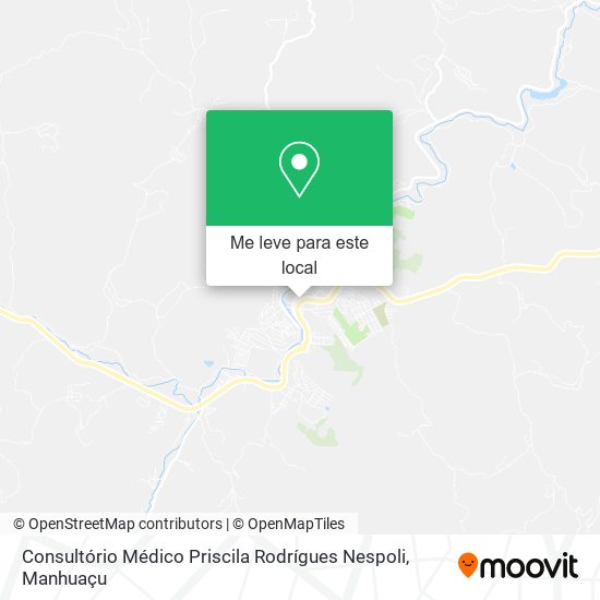 Consultório Médico Priscila Rodrígues Nespoli mapa