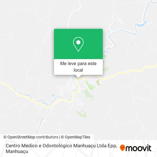 Centro Médico e Odontológico Manhuaçu Ltda Epp mapa