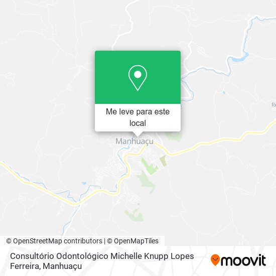 Consultório Odontológico Michelle Knupp Lopes Ferreira mapa