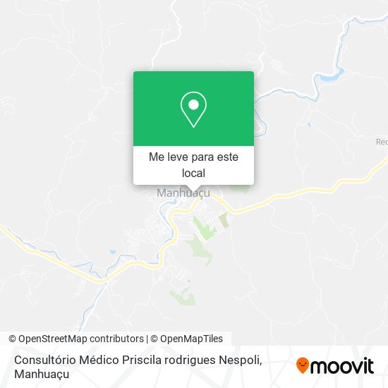 Consultório Médico Priscila rodrigues Nespoli mapa