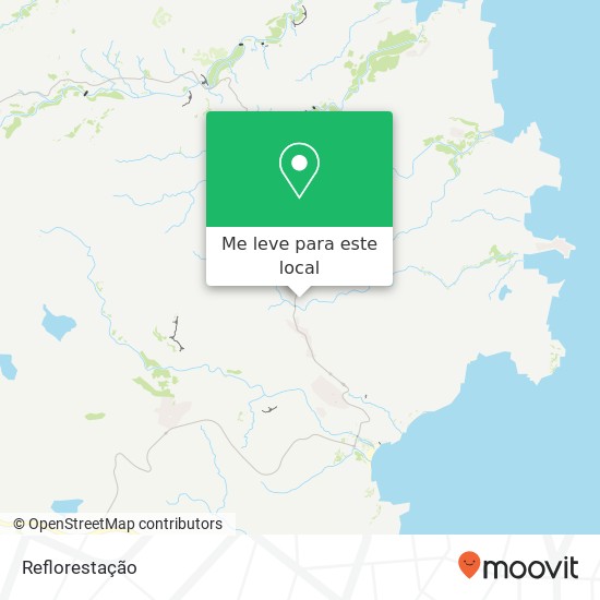 Reflorestação mapa