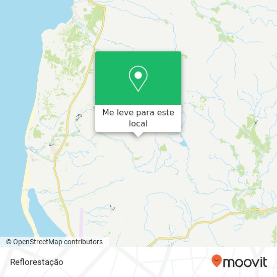 Reflorestação mapa