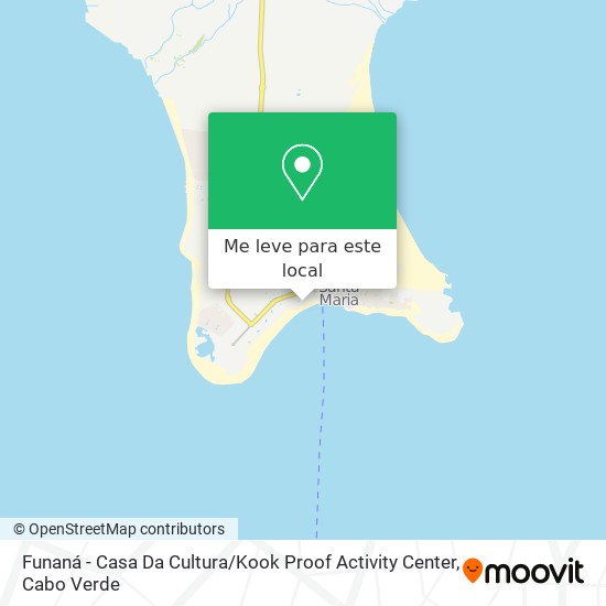 Funaná - Casa Da Cultura / Kook Proof Activity Center mapa