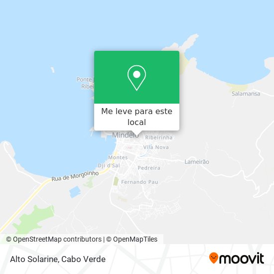 Alto Solarine mapa