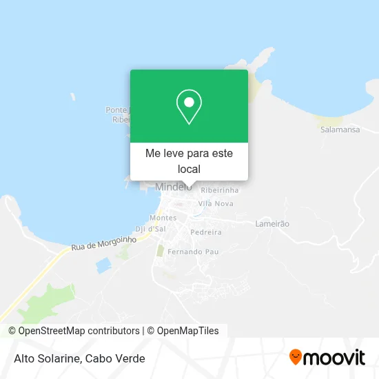 Alto Solarine mapa