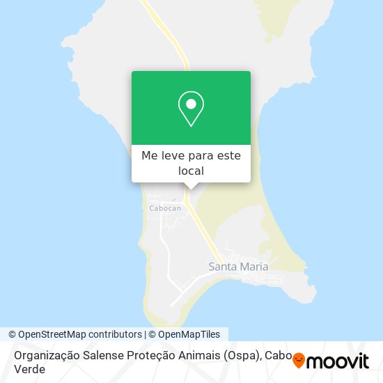 Organização Salense Proteção Animais (Ospa) mapa