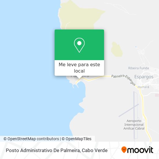 Posto Administrativo De Palmeira mapa