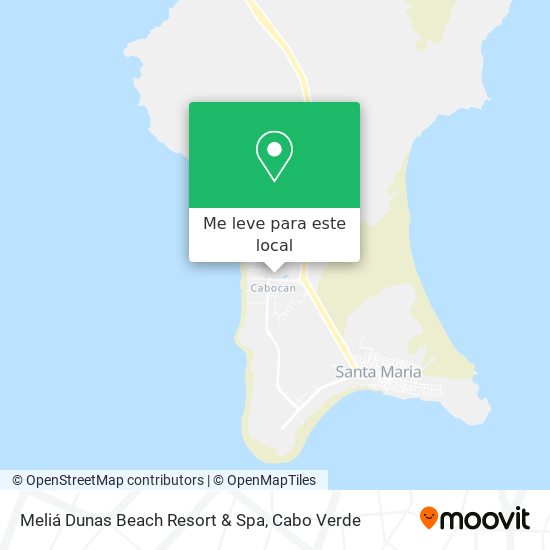 Meliá Dunas Beach Resort & Spa mapa