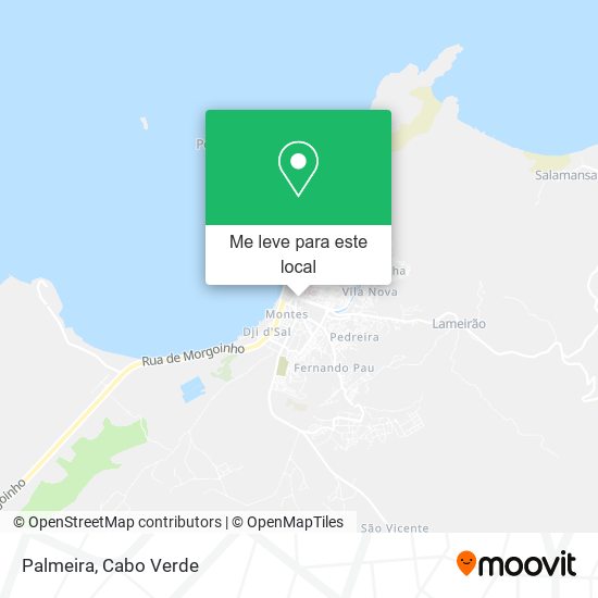 Palmeira mapa
