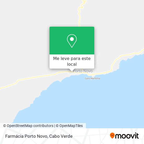 Farmácia Porto Novo mapa