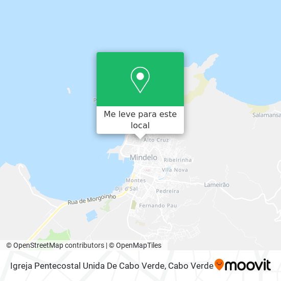 Igreja Pentecostal Unida De Cabo Verde mapa