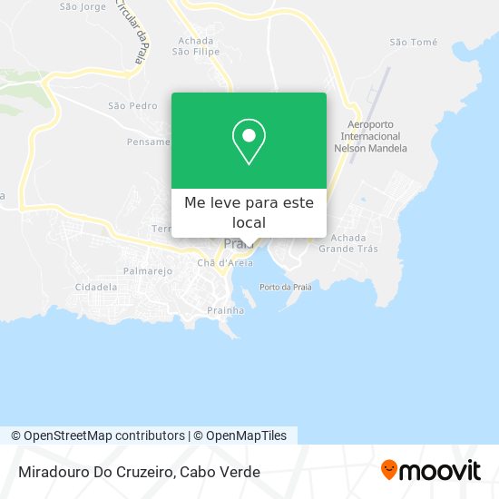 Miradouro Do Cruzeiro mapa