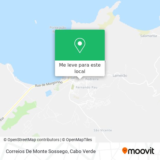 Correios De Monte Sossego mapa