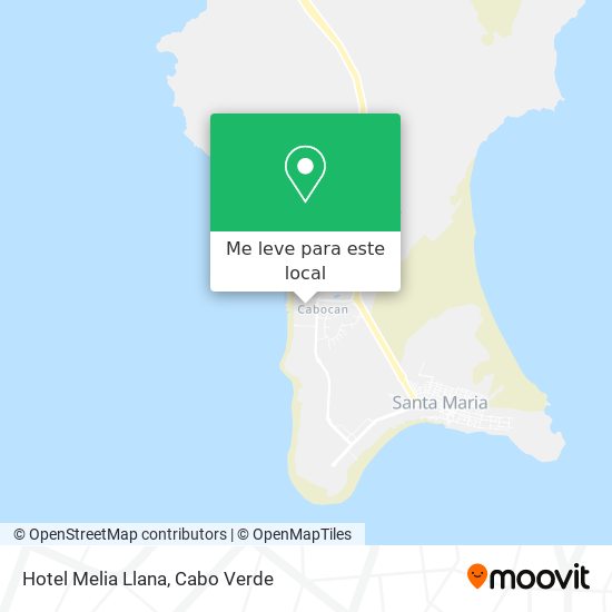 Hotel Melia Llana mapa