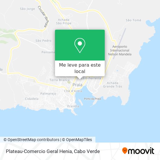 Plateau-Comercio Geral Henia mapa