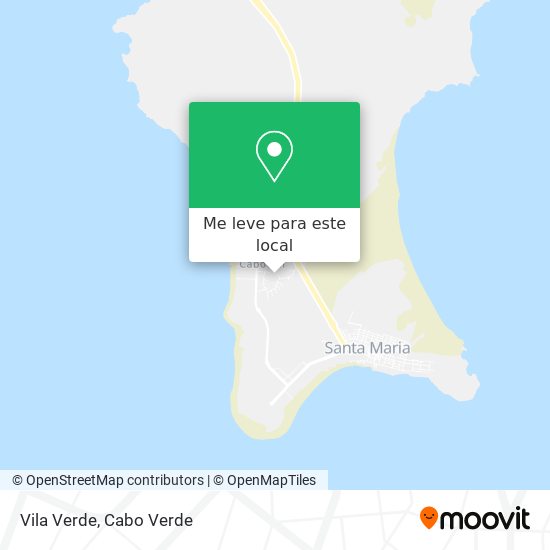Vila Verde mapa