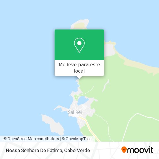 Nossa Senhora De Fátima mapa