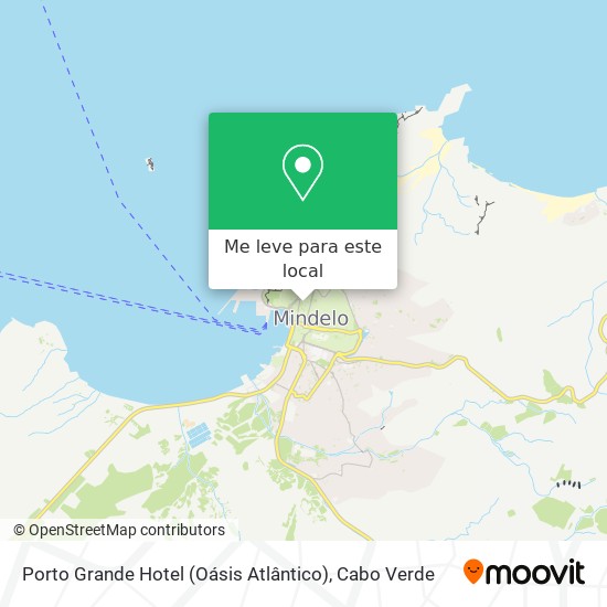 Porto Grande Hotel (Oásis Atlântico) mapa