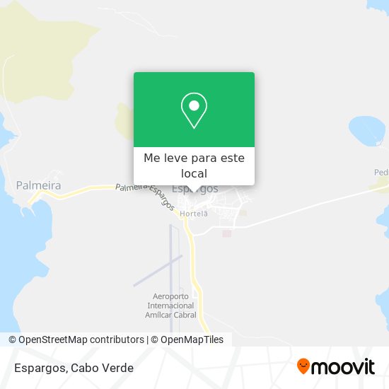Espargos mapa