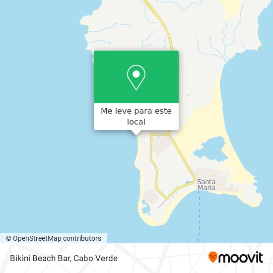 Bikini Beach Bar mapa