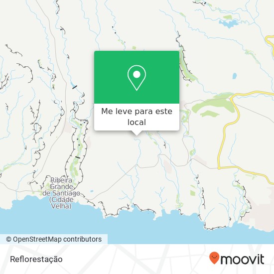 Reflorestação mapa