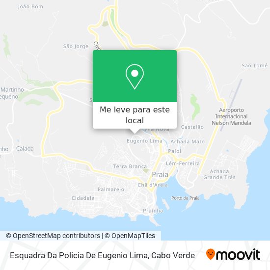 Esquadra Da Policia De Eugenio Lima mapa