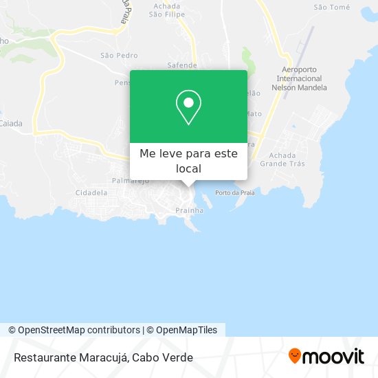 Restaurante Maracujá mapa