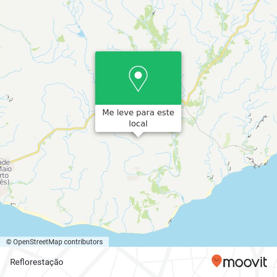 Reflorestação mapa