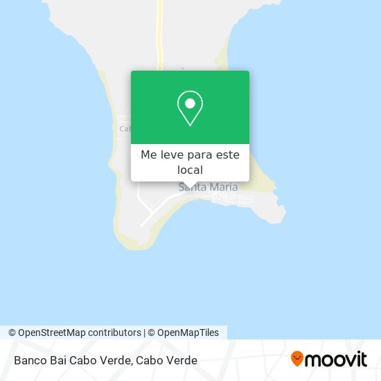 Banco Bai Cabo Verde mapa