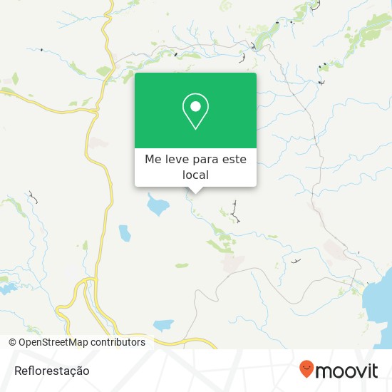 Reflorestação mapa