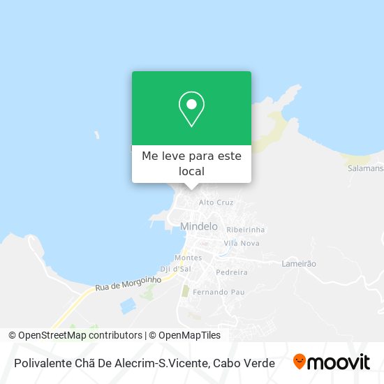 Polivalente Chã De Alecrim-S.Vicente mapa