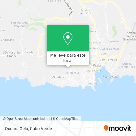 Quebra Gelo mapa