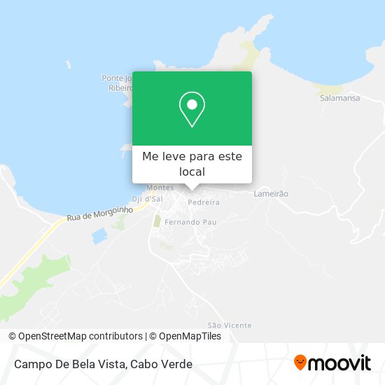 Campo De Bela Vista mapa