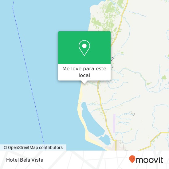 Hotel Bela Vista mapa