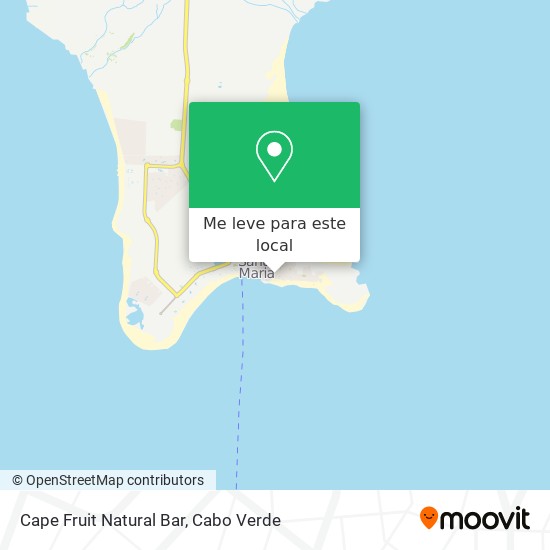 Cape Fruit Natural Bar mapa