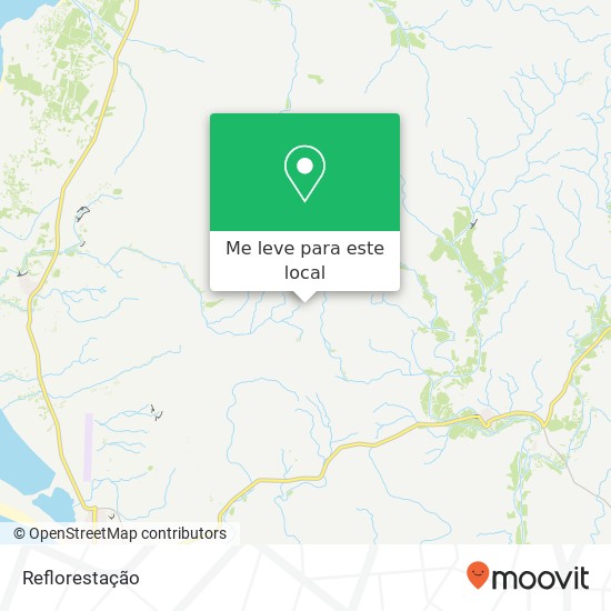 Reflorestação mapa