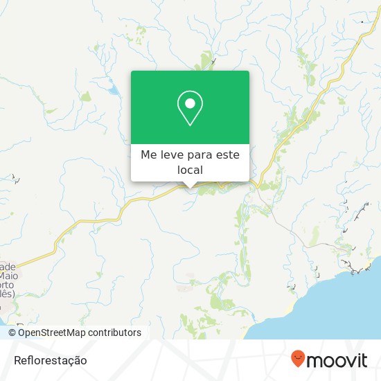 Reflorestação mapa