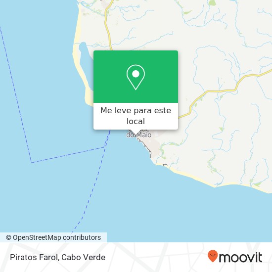 Piratos Farol mapa