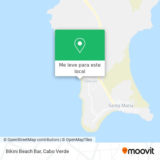 Bikini Beach Bar mapa
