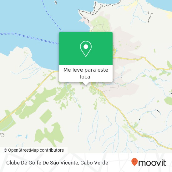 Clube De Golfe De São Vicente mapa