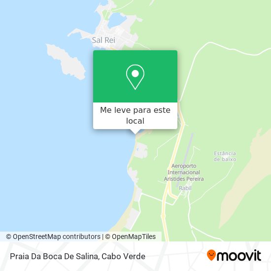 Praia Da Boca De Salina mapa