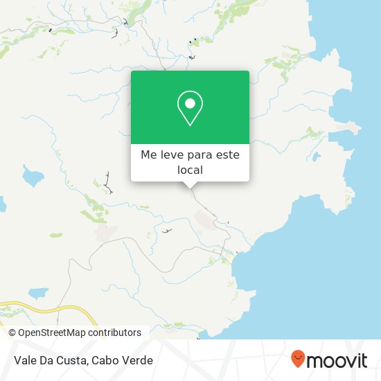 Vale Da Custa mapa