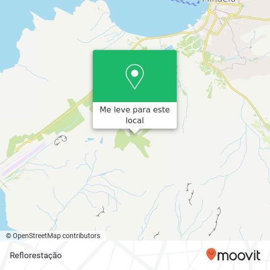 Reflorestação mapa